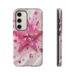 Pink Glitter Star Tough Case | Sparkle Phone Case