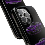 Purple R33 Skyline GTR JDM Sports Car Phone Case Tough Multi View