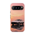 Panda AE86 Pastel Rain Reflection Tough Case