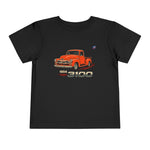 1954 Chevy 3100 Toddler T-Shirt – Vintage Orange Pickup Kids Tee