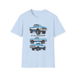 1972 Chevy K10 Pickup Truck T-Shirt | Vintage Auto Illustration Tee