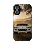 Camaro IROC-Z Phone Case, White 88 Foggy Country Road Cover