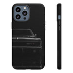 Black Charger RT Phone Case, 68 Classic Muscle Car Cover, Mens Gift