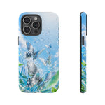 Copy of Silver Butterflies Tough Case | Blue Sky Water Droplets Phone Cover
