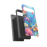Underwater Coral Reef Phone Case | Colorful Tropical Fish Ocean Scene