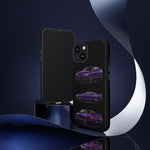 Purple R33 Skyline GTR JDM Sports Car Phone Case Tough Multi View