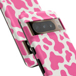 Pink Cow Print Tough Case | Phone Protective Hard cover