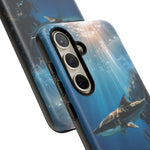 Cobia Reef Phone Case, Shaft of Light Ocean Fishing Tough Cover