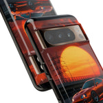 Supra MK4 Sunset Sports Car Phone Case