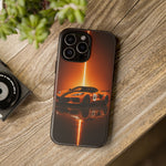 Z06 C8 Phone Case, Orange Racing Livery Studio Cover