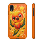 Sun Conure Kawaii Citrus Art Tough Phone Case