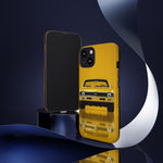 Nova SS Phone Case Yellow, Classic 70s Muscle Car Cover, Gift for Him