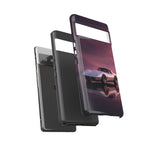 Soft White C3 Corvette Mauve Sky Phone Case