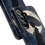 Geisha Parasol Moonlight Art Tough Phone Case