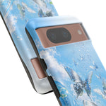 Copy of Silver Butterflies Tough Case | Blue Sky Water Droplets Phone Cover