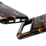 67 GTO Phone Case Purple, Rainy City Night Muscle Car Tough Cover