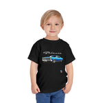 Ford Galaxie Blue Vintage Muscle Car Graphic Toddler T-Shirt Classic Ford Tee