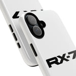 RX-7 Logo Phone Case for JDM Fans, Tough Protective Cover