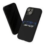Blue C8 ZR1 Phone Case for Supercar Enthusiasts