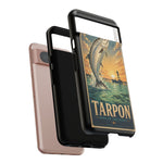 Tarpon Fishing Phone Case Saltwater Angler Tough Cover Gift