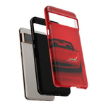 Red Miata Phone Case, NA MX5 90s JDM Roadster Tough Cover
