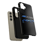 Blue C7 Z06 Sports Car Tough Phone Case Track Style Cover Gift