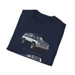1984 Chevy Blazer Illustration T-Shirt | Vintage SUV Trio Tee