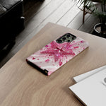 Pink Glitter Star Tough Case | Sparkle Phone Case