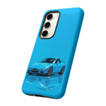 RX-7 Cyan Studio Phone Case Studio Color Match Car Art