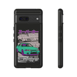 R32 Skyline GT-R Manga Style JDM Tough Phone Case Cover Gift