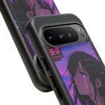 Melancholy Anime Girl Phone Case Vaporwave Tough Case