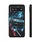 C8 Rain Tunnel Phone Case Racing Tough Case for Corvette Drivers