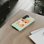 Shiba Inu Kawaii Chibi Smile Pet Dog Art Tough Phone Case