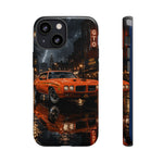 70 GTO Judge Phone Case, Rainy City Night Muscle Car Cover