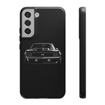 1969 Camaro Black Restomod Front Tough Phone Case Cover Gift
