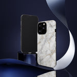 White Marble Pattern Phone Case | Tough Cover