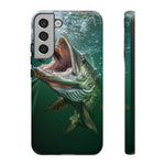 Muskie Fishing Phone Case, Freshwater Strike Cover for Anglers