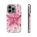 Pink Glitter Star Tough Case | Sparkle Phone Case
