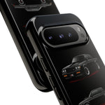 Black GNX Phone Case, Three-View Muscle Car Vector Tough Cover