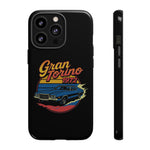1972 Gran Torino Blue Retro Muscle Car Tough Phone Case Cover