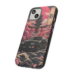 Black 300ZX Phone Case, Cherry Blossom Torii Art Tough Cover