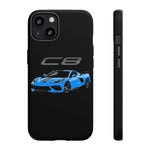 Rapid Blue C8 Corvette Vector Tough Phone Case