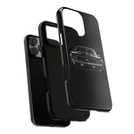 1969 Camaro Black Restomod Front Tough Phone Case Cover Gift