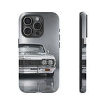 Silver 64 Impala Phone Case, Chrome Lowrider Classic Cover for Men