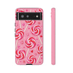 Candy Swirl Lollipop Art Tough Phone Case