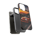 Supra MK4 Orange Touge Night JDM Speed Art Tough Phone Case