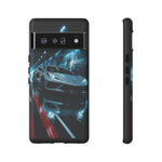 C8 Rain Tunnel Phone Case Racing Tough Case for Corvette Drivers