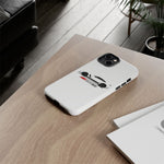 White C7 Z06 Phone Case for Chevy Vette Fans, Tough Cover