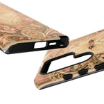 Persian Cat Floral Art Nouveau Tough Phone Case