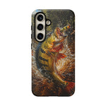 Peacock Bass Strike Phone Case Freshwater Fishing Gift for Anglers